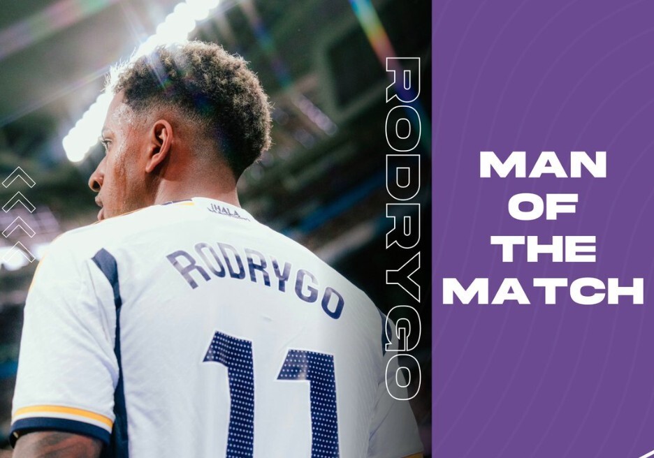 包含皇马梅开二度，帮助球队取得连胜的词条