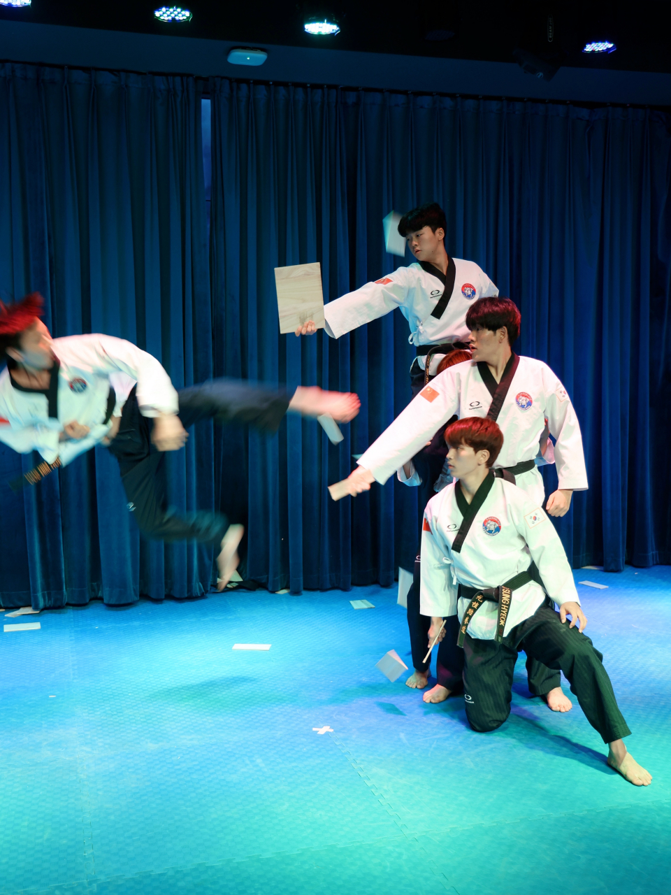 真功夫！球员们在场上展现技艺